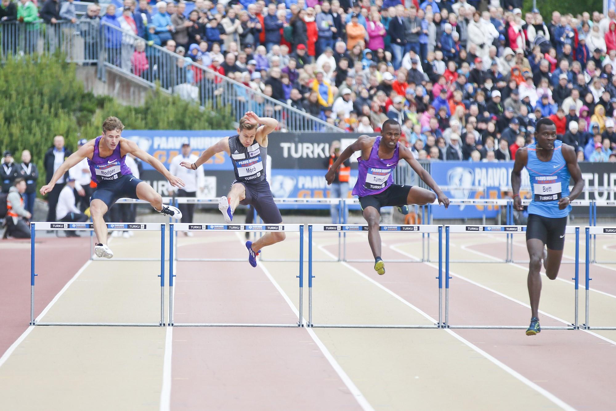 Aitajuoksijat Paavo Nurmi Gamesissa Turussa