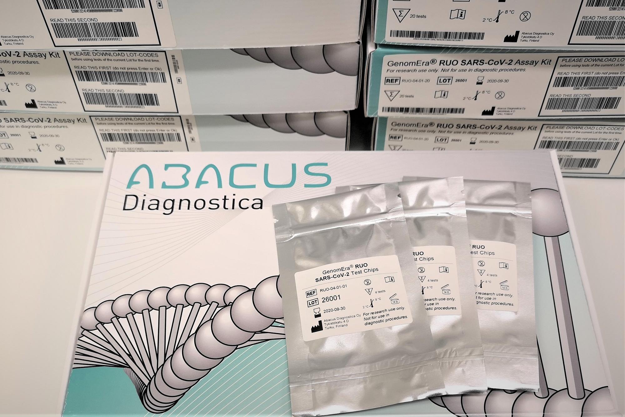 Fimealta poikkeuslupa Abacus Diagnostican COVID-19 -testille