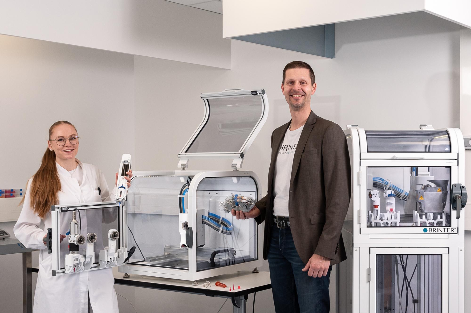 Brinter pushing the frontier of medical science with 3D bioprinting