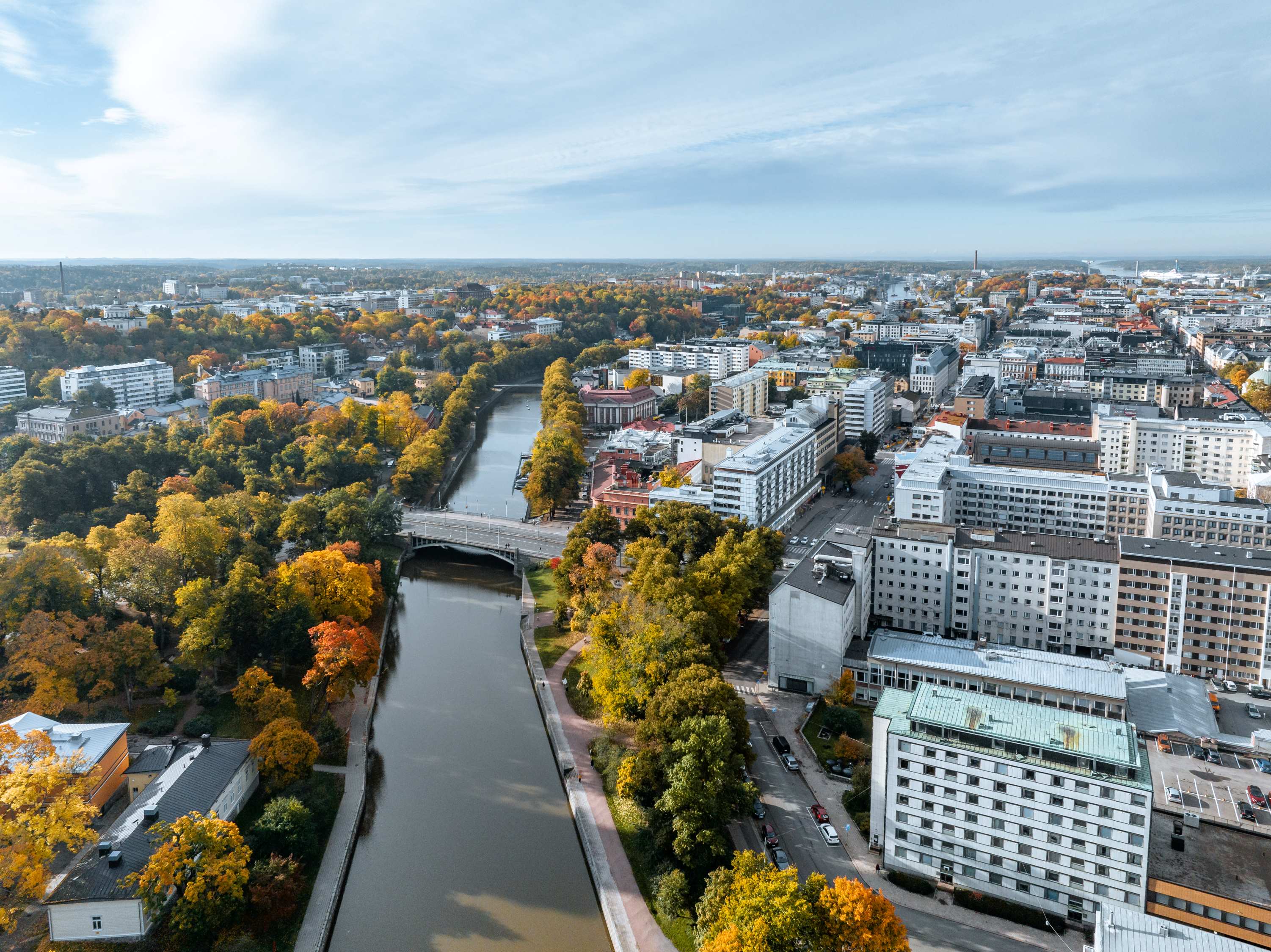 Turku jokiranta syksy