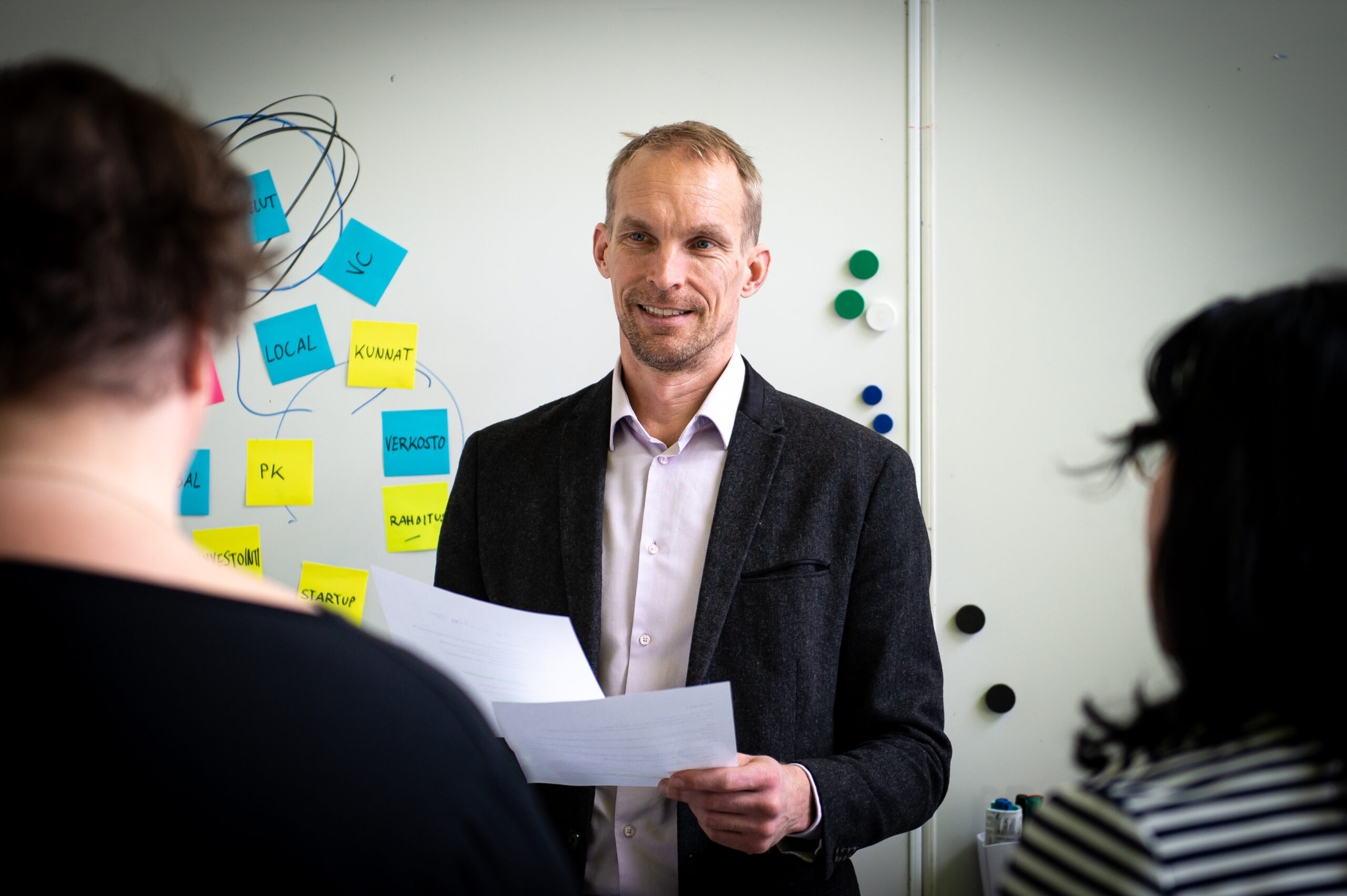 An image of a person giving a speech